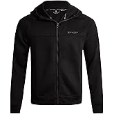 Spyder Mens Zip Up Hoodie - Super Soft Performance Fleece Sweatshirts for Men - Warm Athletic Hoodies for Running Walking Gym