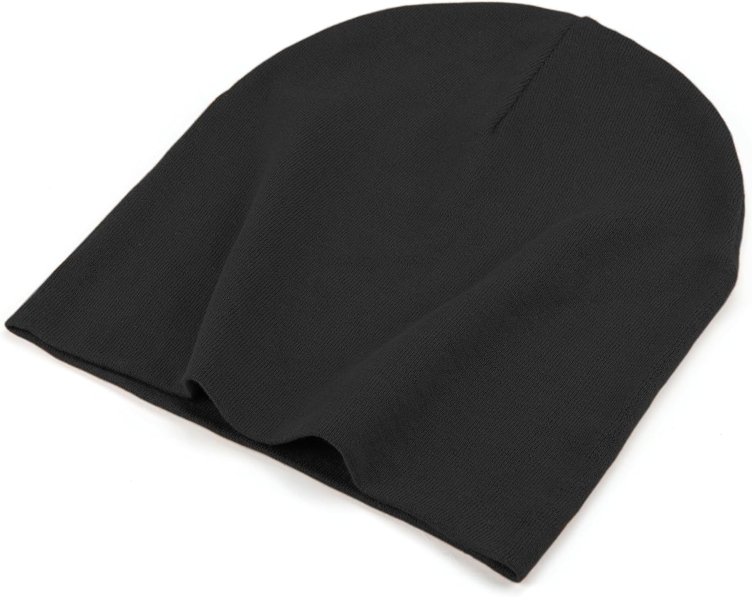 choshion Thin 100% Cotton Fine-Knit Beanie Hat-Lightweight Ultra Soft Slouchy Daily Cuffed Beanies Hats Chemo Skull Cap