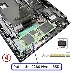 cablecc NVME M-Key NGFF 22x42mm to 22x80mm Male to