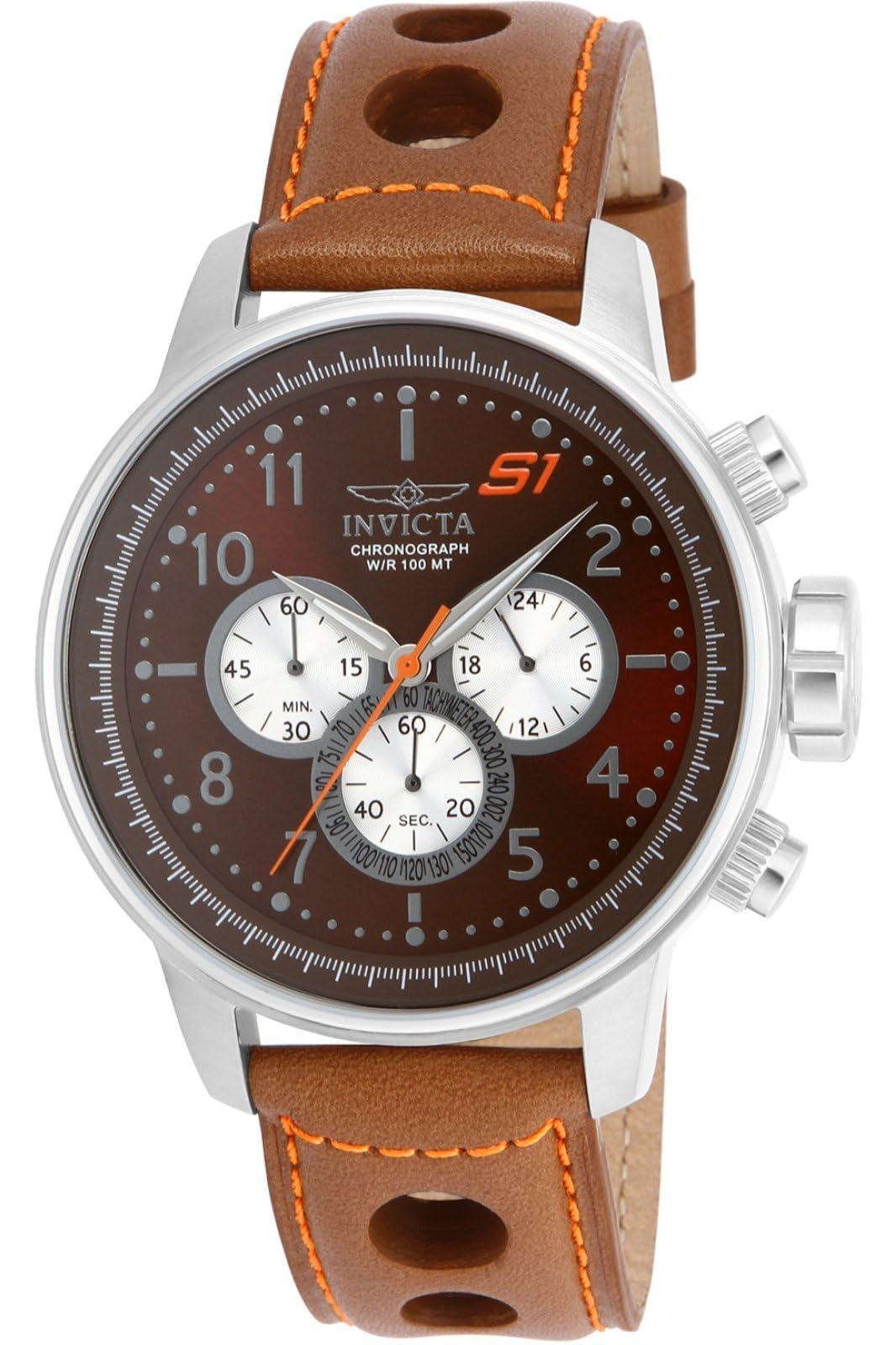 Invicta S1 Rally Stainless Steel Men's Quartz Watch - 48mm