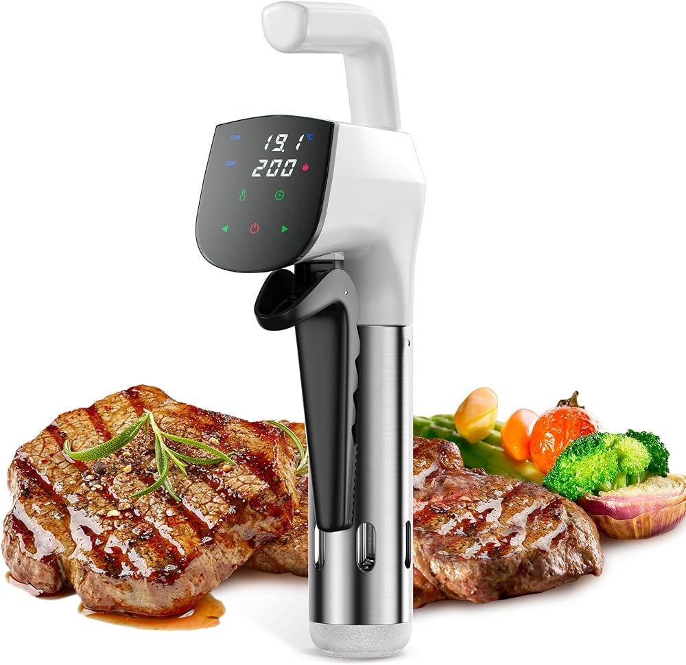 Biebuxo WiFi Sous Vide Machine 850W Precision Cooker 12L Timer Control