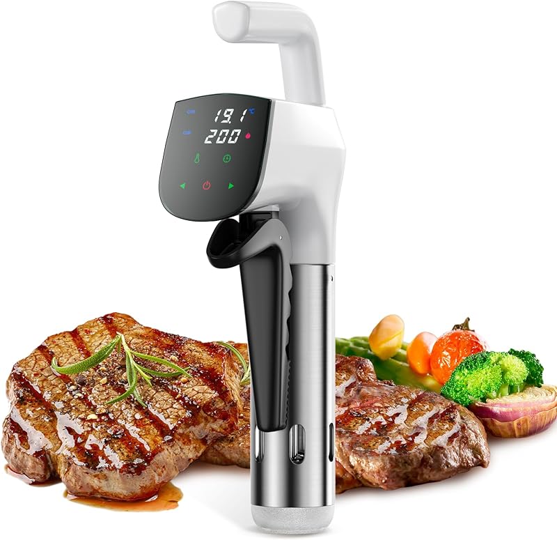 Biebuxo WiFi Sous Vide Machine 850W Precision Cooker 12L Timer Control