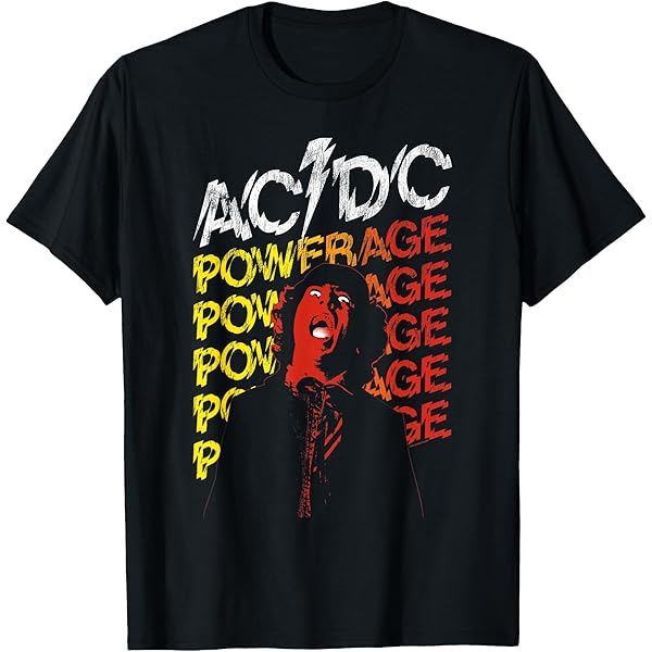 AC/DC LET THERE BE ROCK Tシャツ AC/DC Let There Be Rock Black Adult Classic T-shirt - Etsy