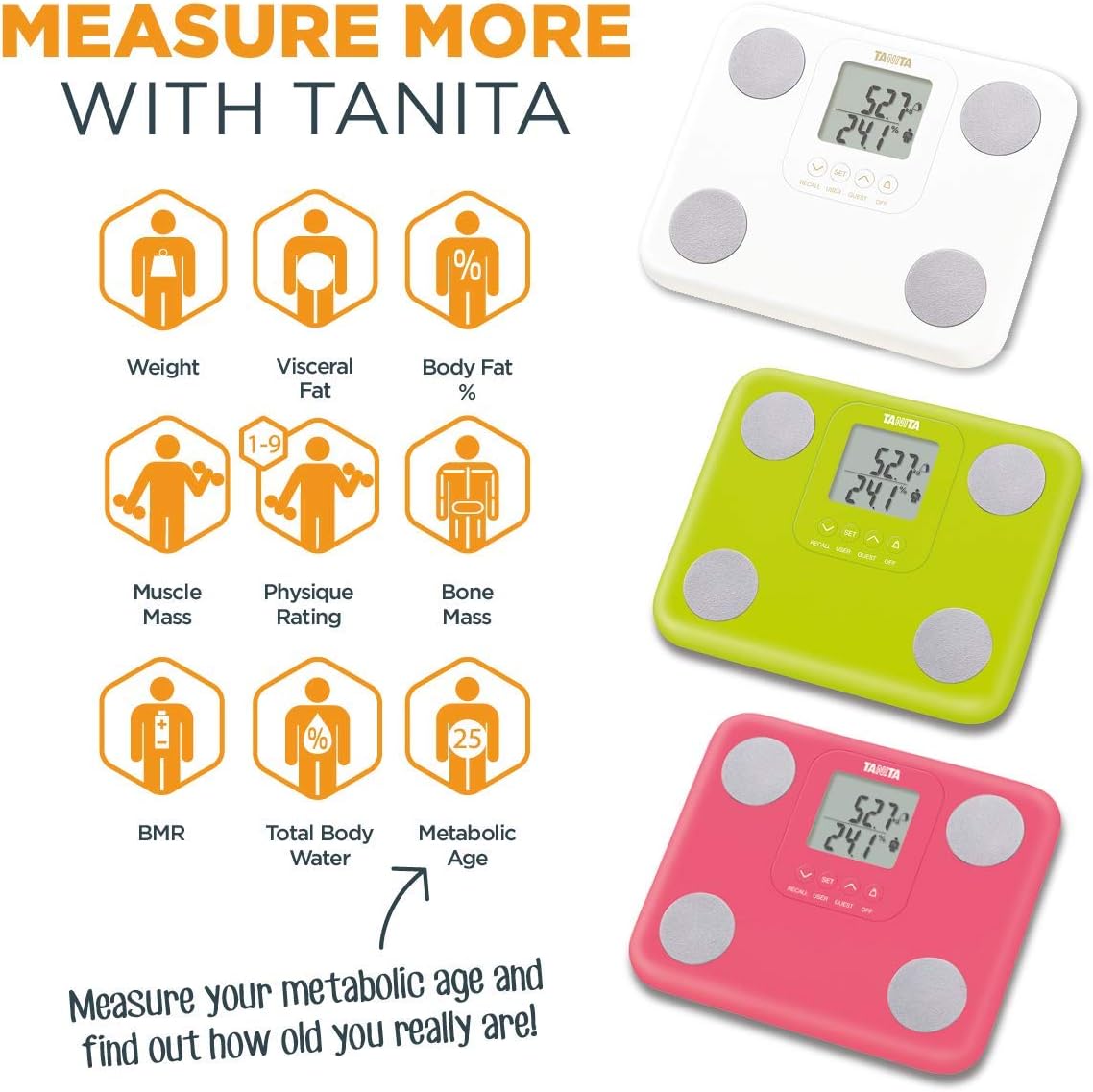 Tanita BC730G InnerScan Body Composition Monitor Green: Health & Personal Care