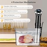 GOYERRNES 1100W WiFi Sous Vide Cooker, Precision Immersion Circulator view 8
