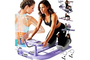 Spine Twist & Stretch Trainer Crawling Training Machine with 3 Adjustable Height Digital Display Full Body Workout Low-Impact