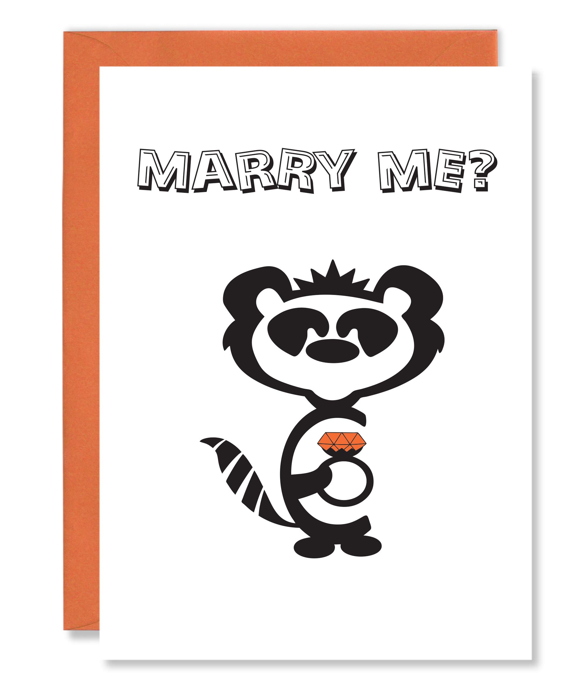 Curious Cards - Marry Me - Cute Funny Greetings Cards for Valentine | Partner | Fiance | Girlfriend | Boyfriend | Friend with Poem Verse sold by Card Candy