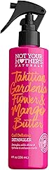 Not Your Mothers Detangler Tahitian Garden Flower & Mango, 8 Fl Oz