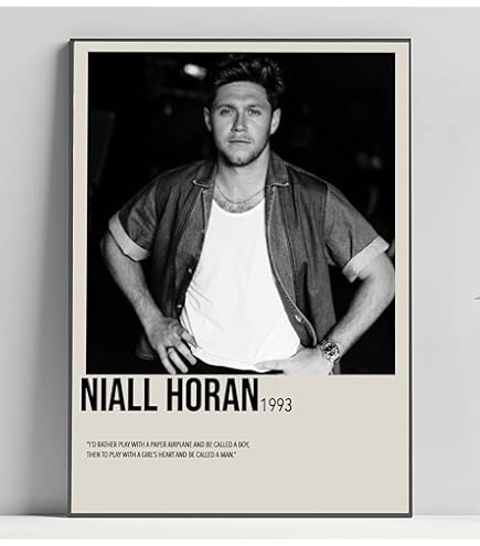 Amazon.com: HWC Trading USL Framed Niall Horan Gifts Printed
