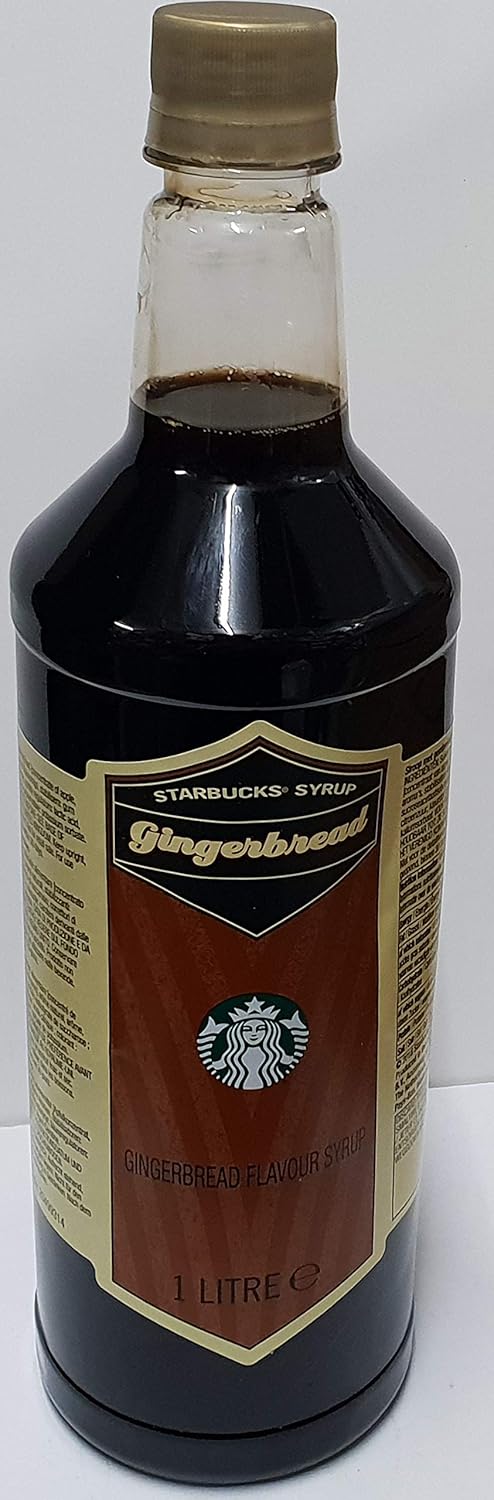 Starbucks Syrup Sirup Ginger Bread 1 Liter Vorratsflasche Kaffeegeschmack Flavour Wie Im Restaurant Amazon De Lebensmittel Getranke