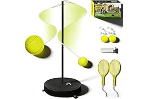 Furypiont [2026 Upgrade] Heavy Duty Tetherball Ball and Rope, Tennis&Tetherball Set
