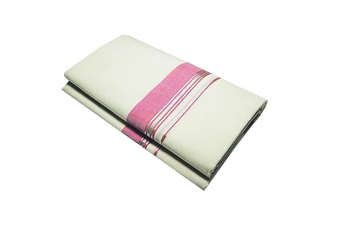 Kerala Pure Handloom Dhoti with Authentic Handloom Mark(9)