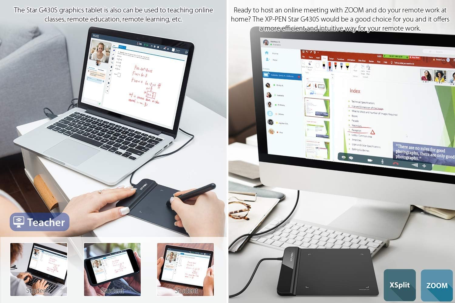 XP-Pen G430S OSU Tablet Ultrathin Graphic Tablet 4 x 3 inch Digital Tablet Drawing Pen Tablet for OSU! (8192 Levels Pressure): Computers & Accessories