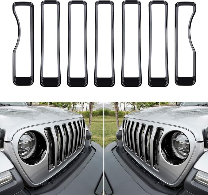 Front Grille Inserts Covers Grill Guard Trim For 2018 2019
