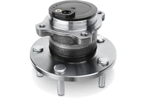 A-Premium Rear Wheel Bearing and Hub Assembly with 5-Lug Compatible with Mazda 3 2004-2013, 3 Sport 2009-2013, 5 2006-2010