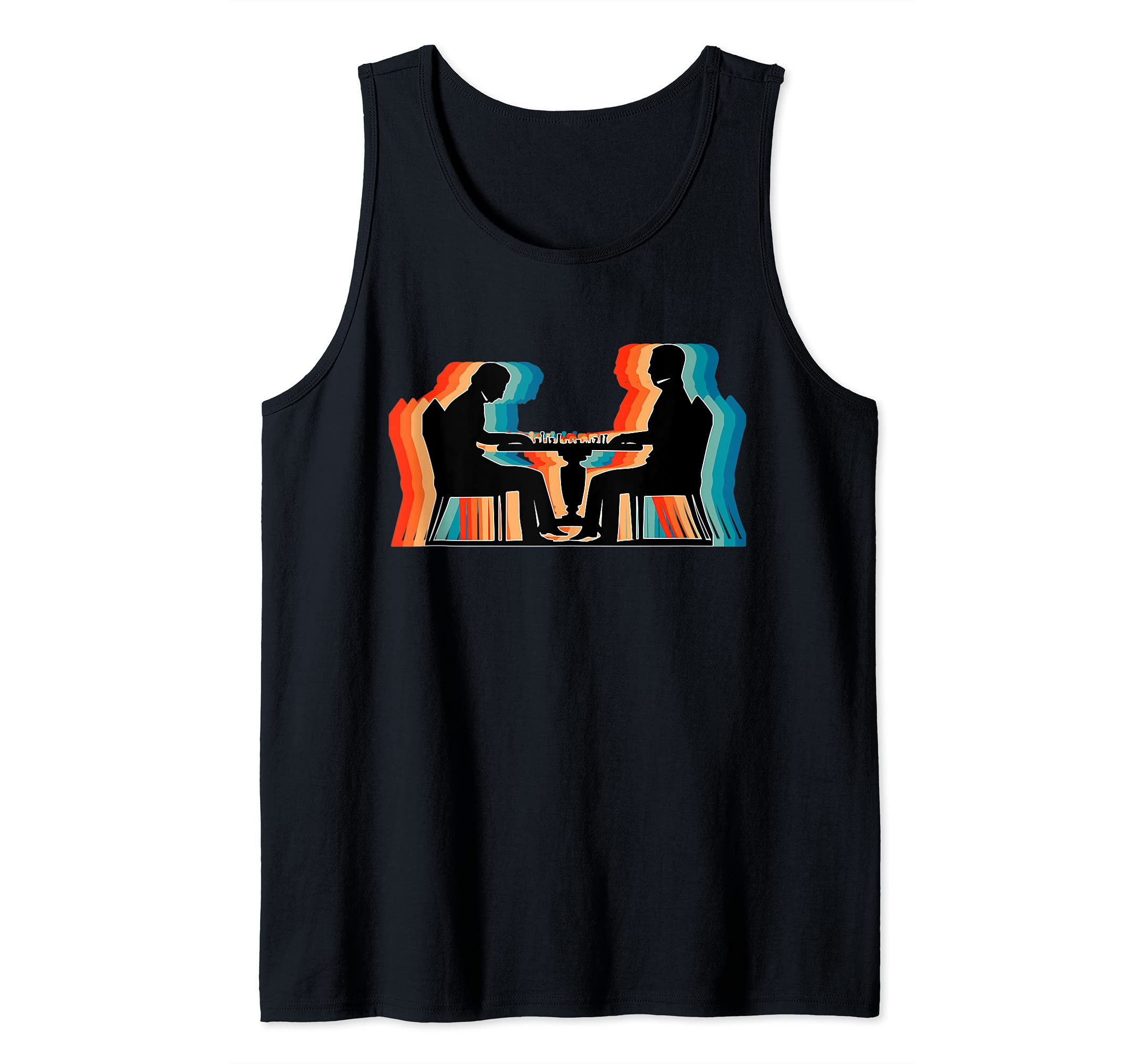 Retro Vintage Chess Lover, Chess Master Player Tank Top