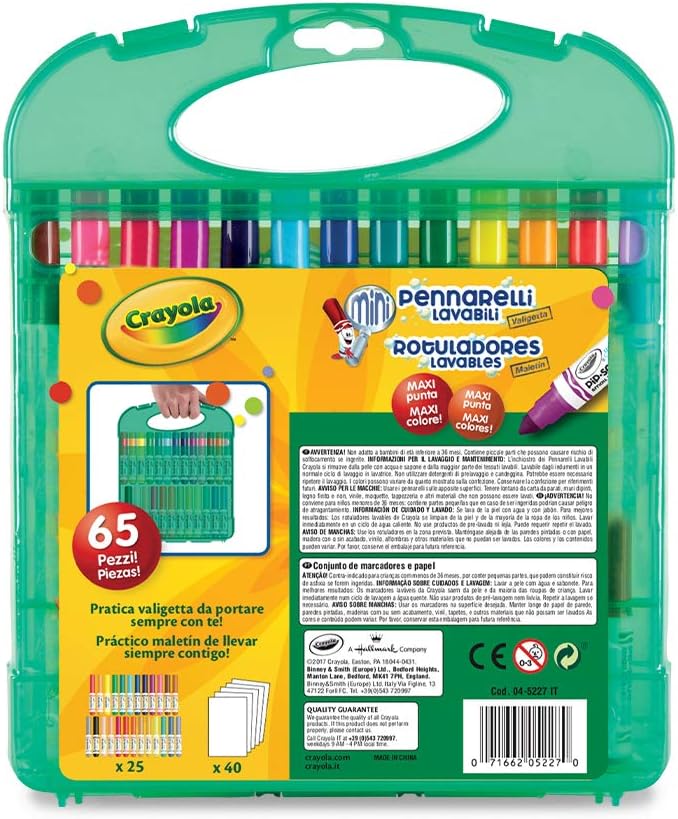 Crayola Pip Squeaks Washable Markers Set, Gift For Kids, Ages 4, 5, 6, 7: Office Products