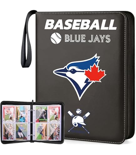 Classeur pour cartes de baseball avec pochettes 440, classeur pour cartes à collectionner 4 poches pour collection de cartes, support pour cartes de baseball 3 anneaux, albums pour cartes à Classeur pour cartes de baseball avec pochettes 440, classeur pour cartes à collectionner 4 poches pour collection de cartes, support pour cartes de baseball 3 anneaux, albums pour cartes à