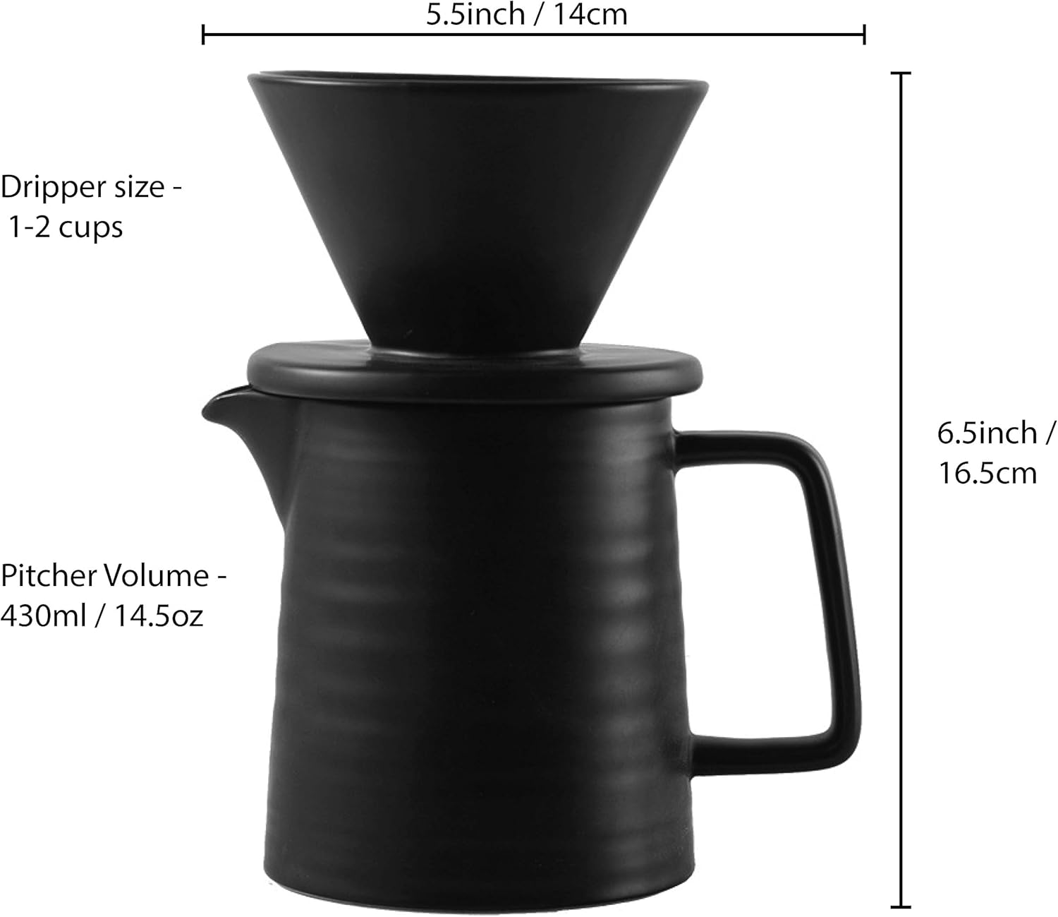 12 Cup Home Filter Coffee Maker Pour Over Coffee Maker Set Premium