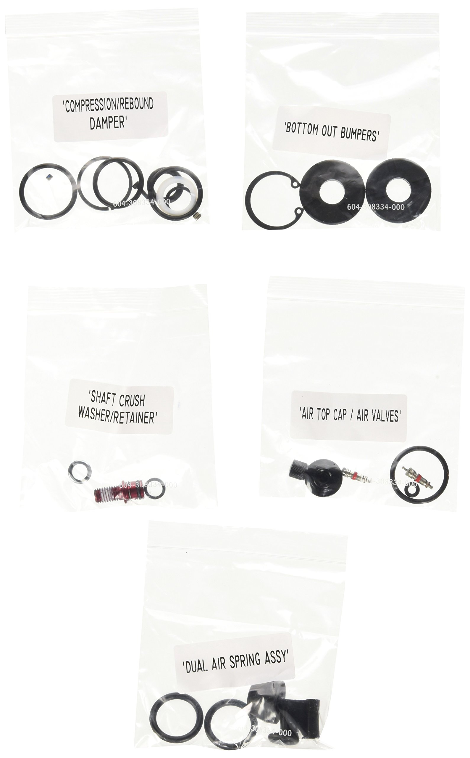 Rock Shox Service Kit SID A 2008-2015 (80/100 mm Chassis Only), 114015300000, Silver