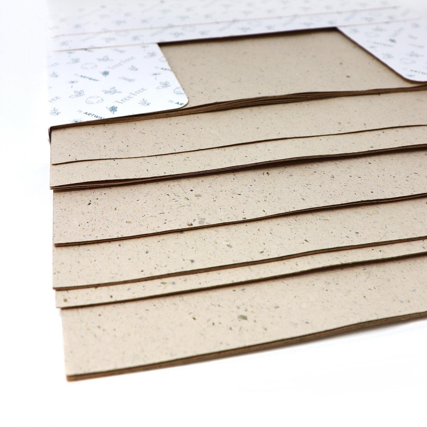 Artway Tree Free - Lemongrass Plant Fibre Paper - Printmaking, Arts & Crafts Paper - 24 Sheets - A4-200gsm