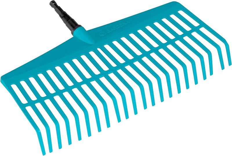 Gardena combisystem Lawn Rake 43 cm with Plastic Tines CS Compatible 3101-20