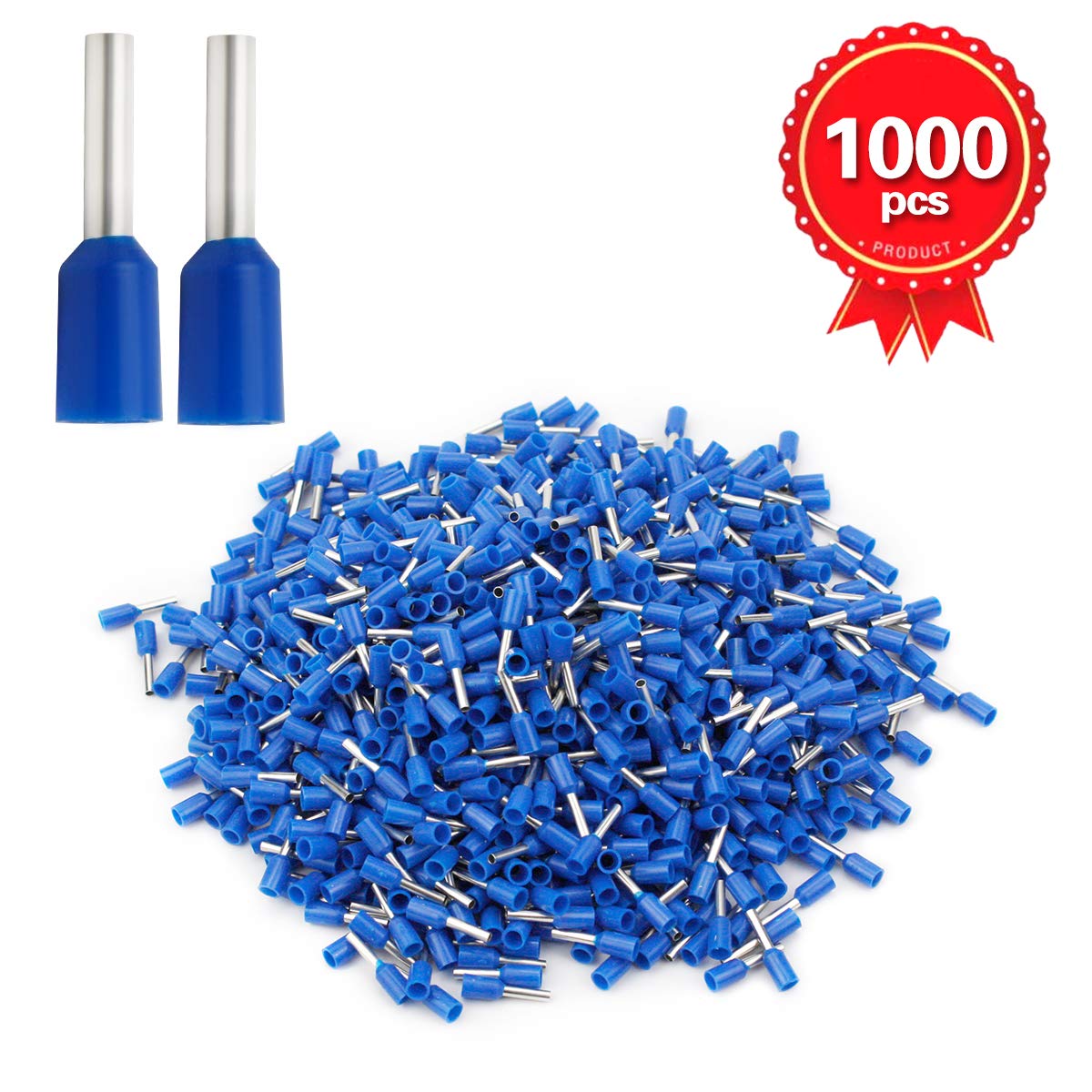 XHF 1000 PCS Insulated Crimp Pin Terminal Cord End