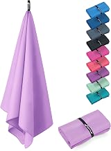 Fit-Flip Swimming Towel Pastel Violet 140x70cm Microfiber Quick Dry