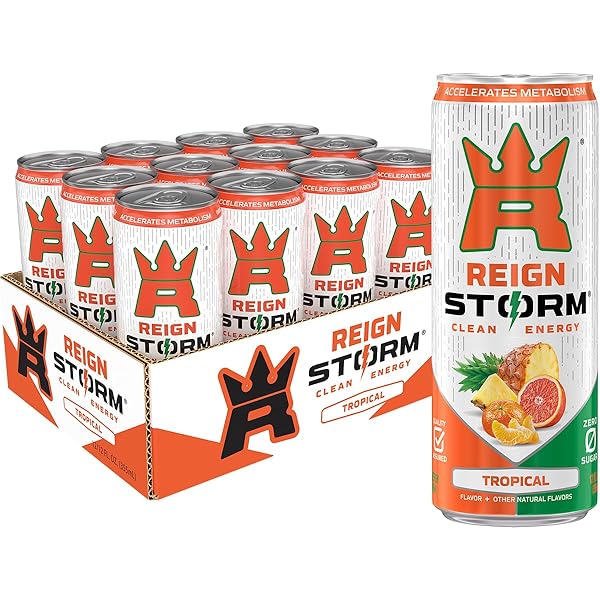 Amazon.com : REIGN Storm, Strawberry Apricot, Fitness & Wellness