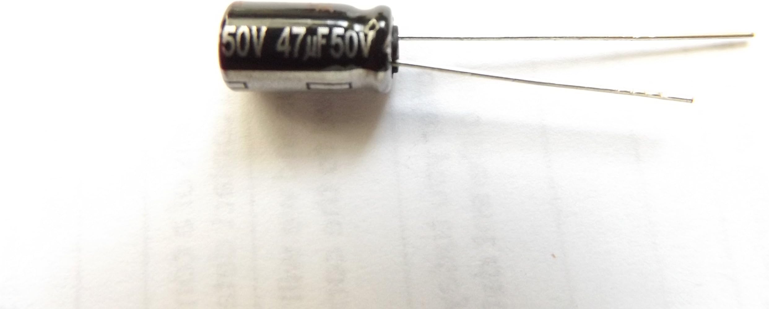 PANASONIC ELECTRONIC COMPONENTS ECA1HHG470 CAPACITOR, 105C 47UF 50V