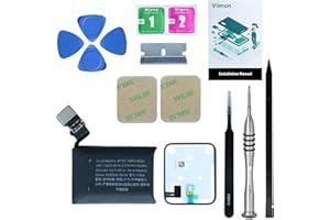 Viimon for Watch Series 2 38mm Battery Replacement Kits (New Upgraded) Compatible with Apple Watch Series 2 38mm with Installation Manual and Repair Tool Kits