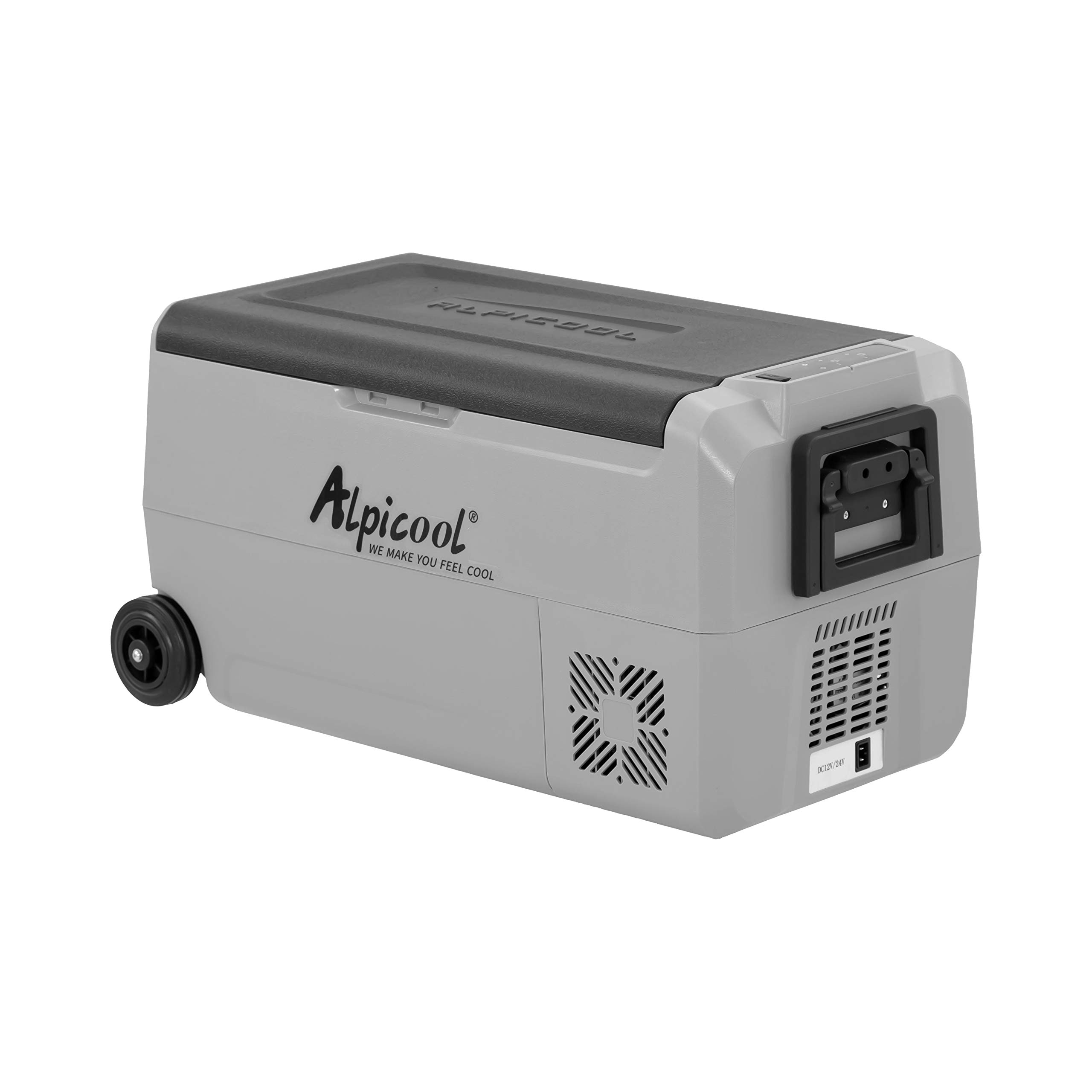Photo 1 of (non functional, for parts) 
Alpicool T36 Dual Temperature Control 12 Volt Refrigerator 38 Quart Portable Car Fridge Freezer (-4°F~68°F) for Truck, RV, Boat, Camping and Travel