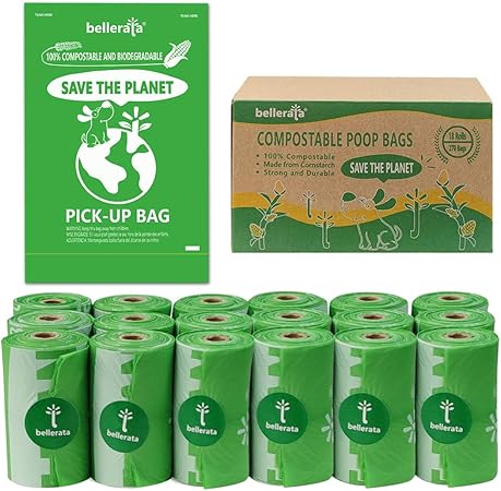biodegradable poop bags amazon