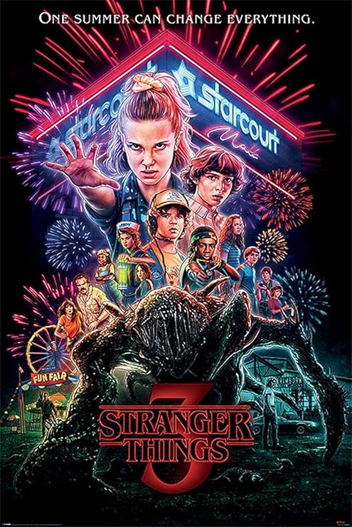 Close Up Stranger Things Poster Season 3 Summer Of 85 61cm X 91 5cm Amazon De Kuche Haushalt