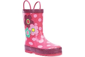 Western Chief Rain Boots with Pull on Handles for Toddlers and Kids - Premium Waterproof Boots for Boys and Girls