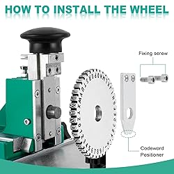 MXBAOHENG Metal Nameplate Stamping Machine