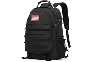 outdoor plus Camo Backpack for Boys,Military Teen Backpack with USB Port, Army Bookbag for School
