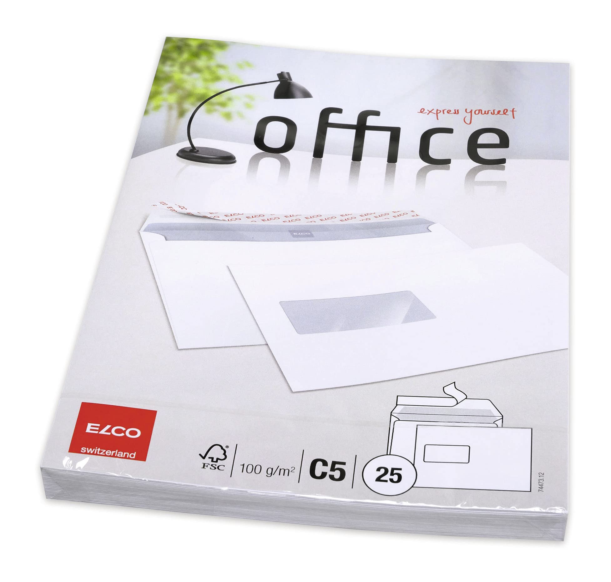 Envelope C5 80 g White MF HK Long Edge Seal Pack of 25