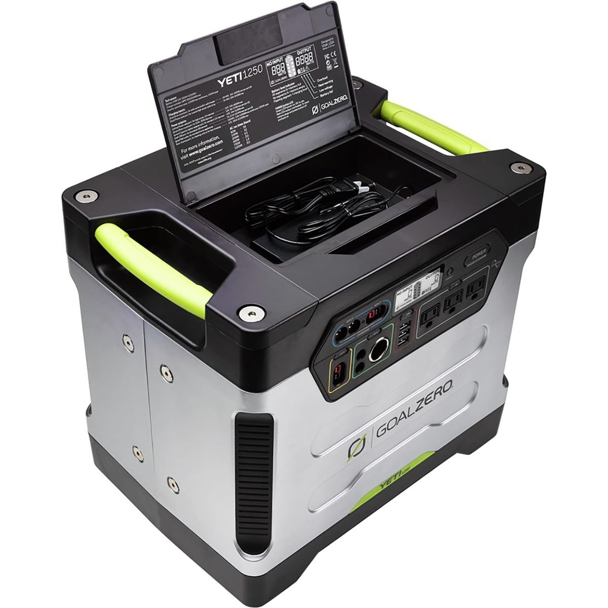 Goal Zero Yeti 1250 Solar Generator Kit with Boulder 100 Briefcase