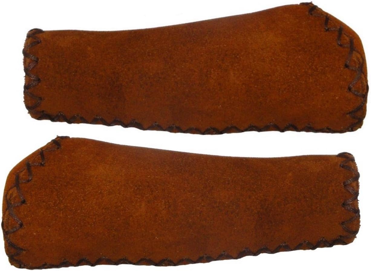 Chamois Leather Handlebar Grips for Fixed Gear, Beach Cruiser, Urban Bicycle