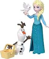 Mattel Disney Frozen Anna Elsa Kristoff Olaf Set of 4 Small Dolls view 5