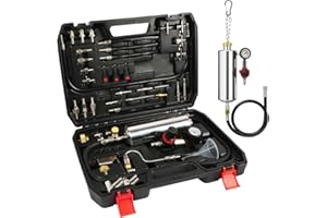 CMTOOL Fuel Injector Cleaner Kit, Automotive Fuel System Cleaning Kit, 1000ML Non-dismantle Cleaner Machine Tool for Auto Cat