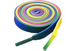 5Chaos Vibrant Shoelaces for Fun, Cool Design with Metal Aglets 1 Pair