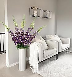 IPOPU 41.33 in Purple Delphinium Artificial Flowers