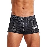 MIZOK Mens 3 Inch Athletic Workout Short Mesh Running Workout Gym Shorts