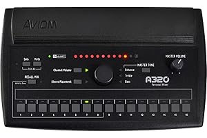 Aviom A320 Personal Mixer, Monitor 16 Mono or Stereo Sources, Eight Customizable Mix Presets, 3-Band Tone Control