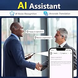 AI Translation Earbuds Real Time, 144-Language