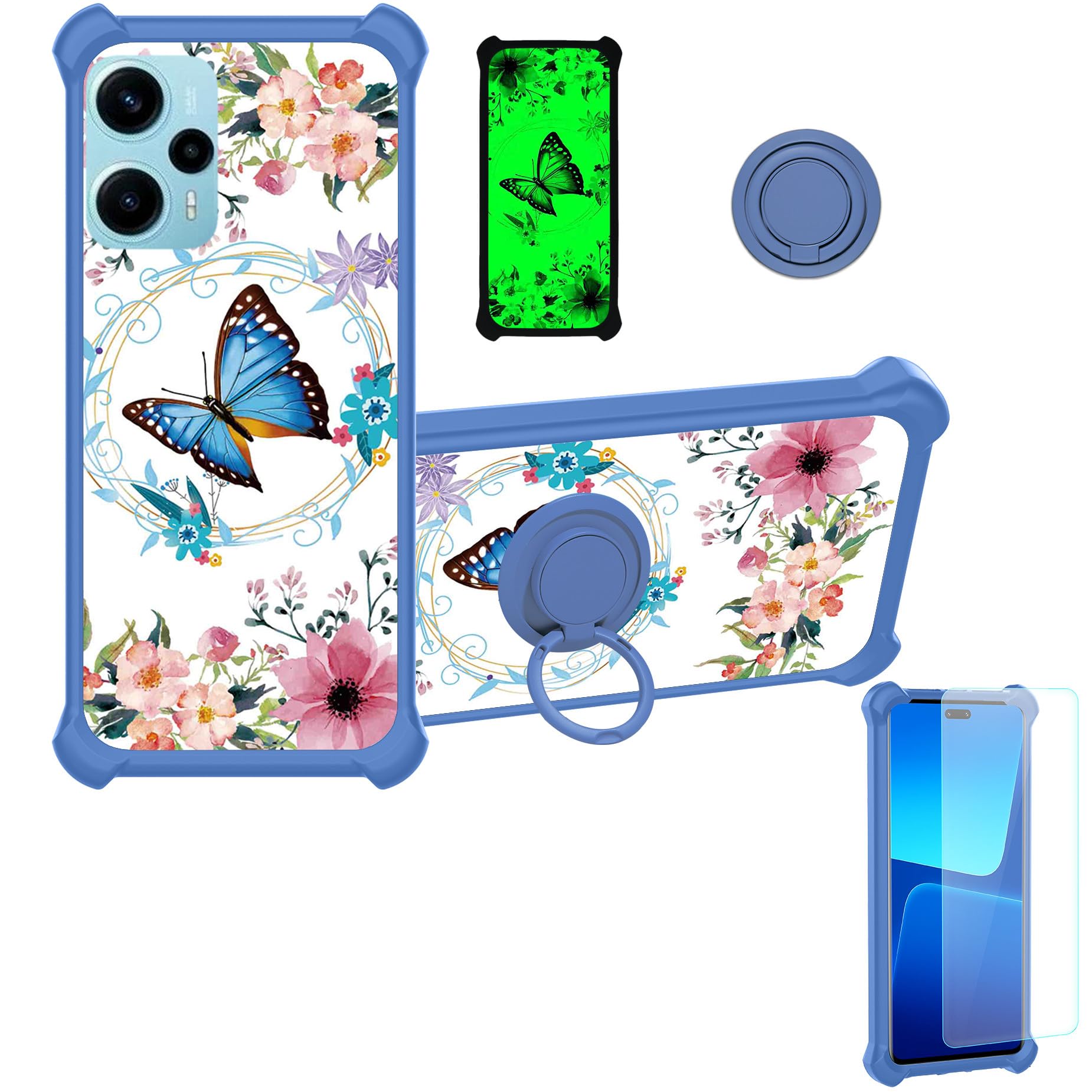 jioeuinly Case for Poco F5 Case Compatible with