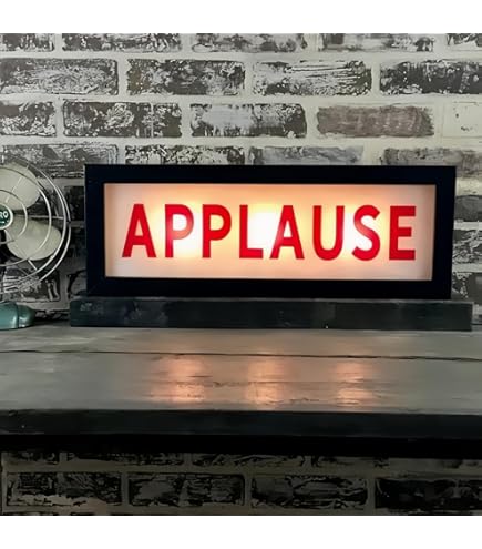Applause RGB LED Neon Lightbox With Remote & App Control - Music Sync, Timer, USB Powered For Home, Cafe, Studio Decor
