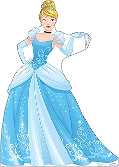 Cardboard People Cinderella Life Size Cardboard Cutout Standup - Disney Princess Friendship Adventures